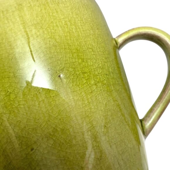 Jars France Mug Avocado Green Tourron Tilleul French Country Coffee Cup Ref# A - Picture 6 of 9